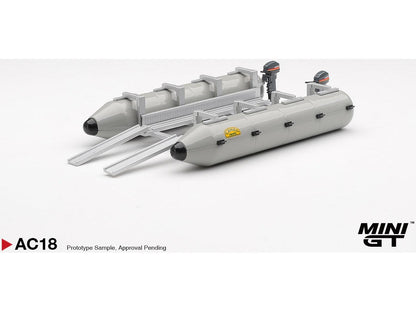 Camel Trophy Pontoon Raft 1:64 Scale Plastic and Alloy Model – MINI GT-MINI GT-Diecast Model Centre