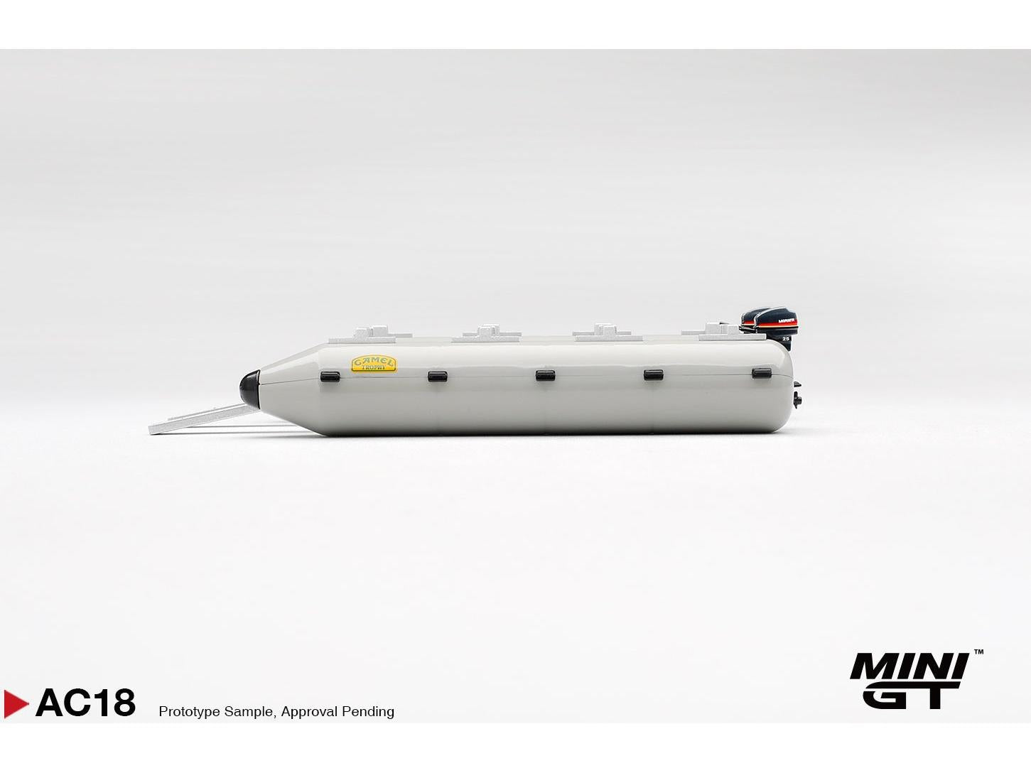 Camel Trophy Pontoon Raft 1:64 Scale Plastic and Alloy Model – MINI GT-MINI GT-Diecast Model Centre