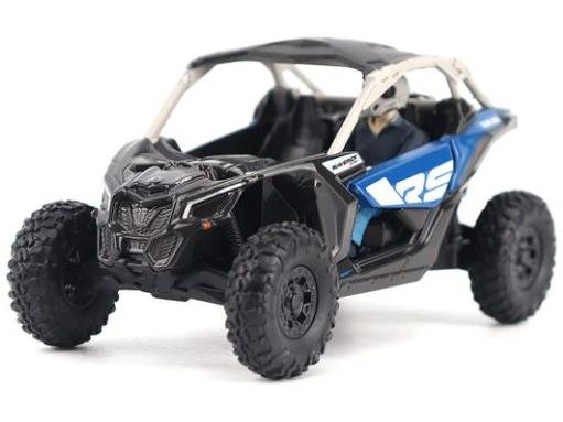 Can-Am Maverick X3 X RS Turbo RR Black/Blue 1:32 Scale Diecast Masters Model-Diecast Masters-Diecast Model Centre