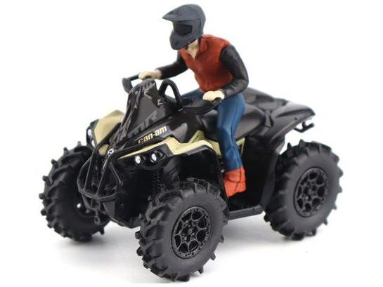 Can-Am Renegade X mr 1000R Black/Yellow 1:32 Scale Diecast Masters Model-Diecast Masters-Diecast Model Centre