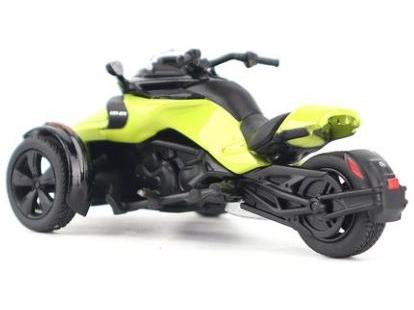 Can-Am Spyder F3-S Special Yellow 1:32 Scale Diecast Masters Model-Diecast Masters-Diecast Model Centre