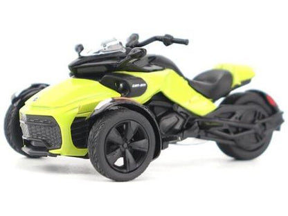 Can-Am Spyder F3-S Special Yellow 1:32 Scale Diecast Masters Model-Diecast Masters-Diecast Model Centre
