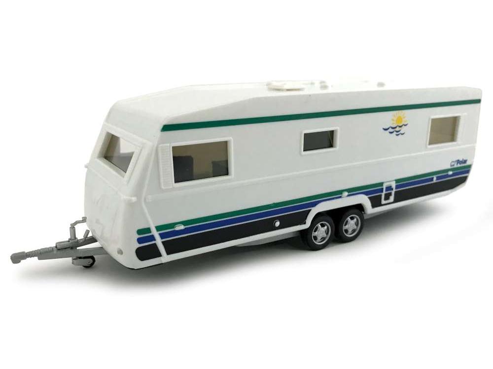 Caravan Big Polar (Long) White 1:43 Scale Cararama Diecast Model-Cararama-Diecast Model Centre