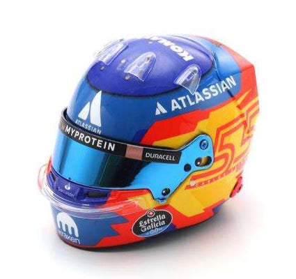 Carlos Sainz 2025 Helmet Williams Racing 1:5 Scale Spark Replica