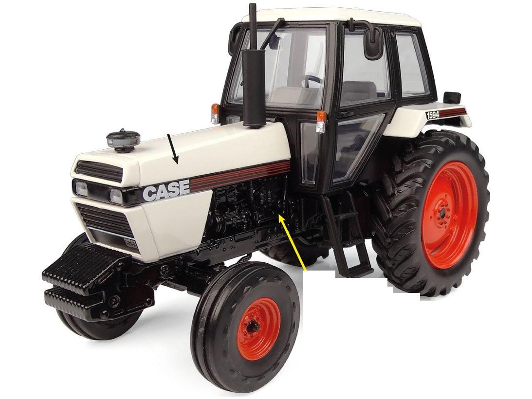 Case IH 1594 2WD Tractor 1983-1985 1:32 Scale Universal Hobbies Diecast Model-Universal Hobbies-Diecast Model Centre