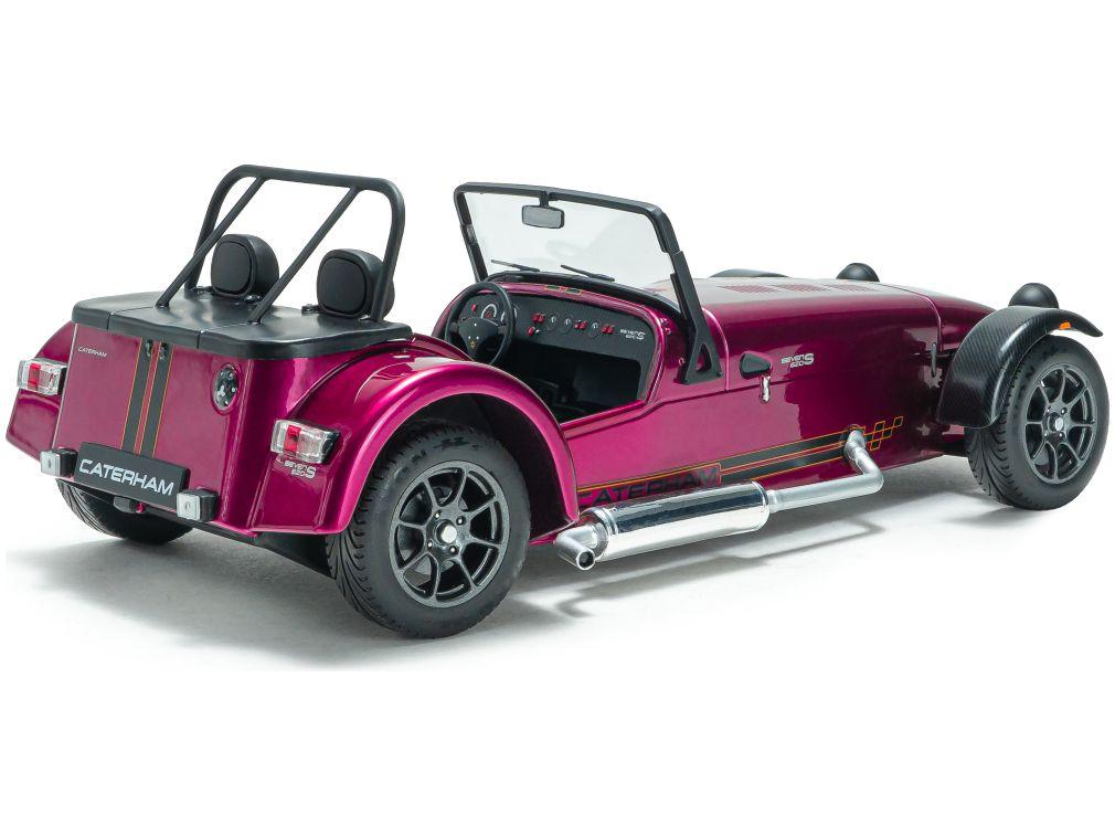 Caterham Seven 275 Purple Metallic 2014 1:18 Scale Solido Diecast Model Car-Solido-Diecast Model Centre