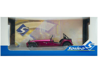Caterham Seven 275 Purple Metallic 2014 1:18 Scale Solido Diecast Model Car-Solido-Diecast Model Centre