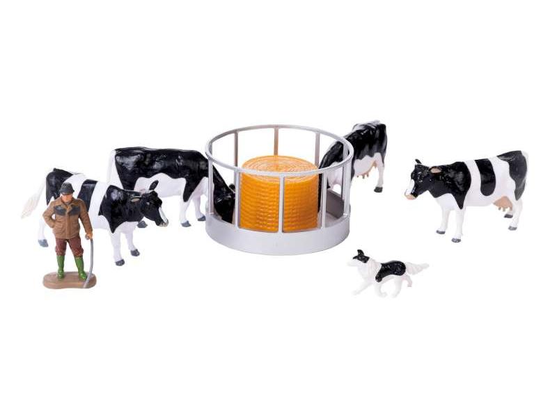Cattle Feeder Set 1:32 Scale Britains-Britains-Diecast Model Centre