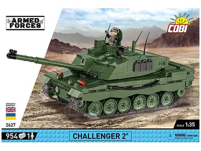 Challenger 2 Armed Forces (950 pcs) Cobi Brick Build Kit-Cobi-Diecast Model Centre