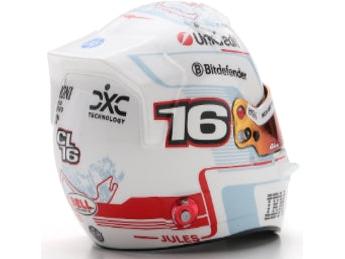 Charles Leclerc F1 Monaco GP 2025 #16 1:5 Scale Resin Replica Helmet – Looksmart-Looksmart-Diecast Model Centre