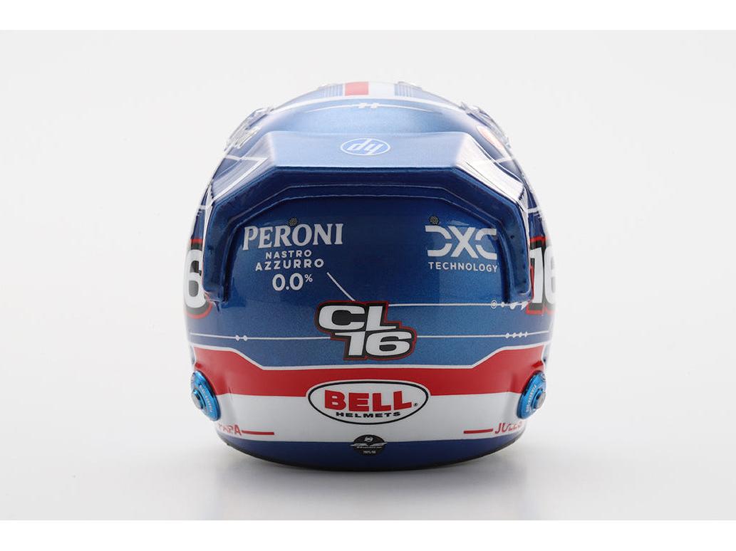 Charles Leclerc Scuderia Ferrari Miami GP 2025 Helmet 1:5 Looksmart Resin Replica-Looksmart-Diecast Model Centre
