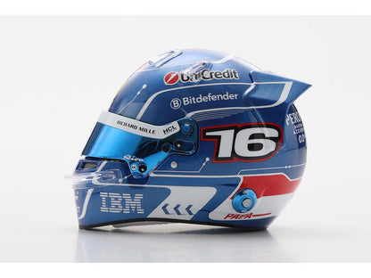 Charles Leclerc Scuderia Ferrari Miami GP 2025 Helmet 1:5 Looksmart Resin Replica-Looksmart-Diecast Model Centre