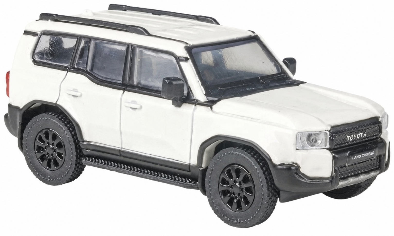 Toyota Land Cruiser 2024 White 1:24 Scale Diecast Model Car – Maisto