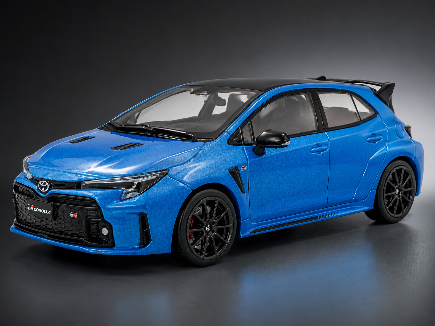 Toyota Corolla GR Circuit Edition Blue Flame 2023 1:43 Scale Solido Diecast Model Car