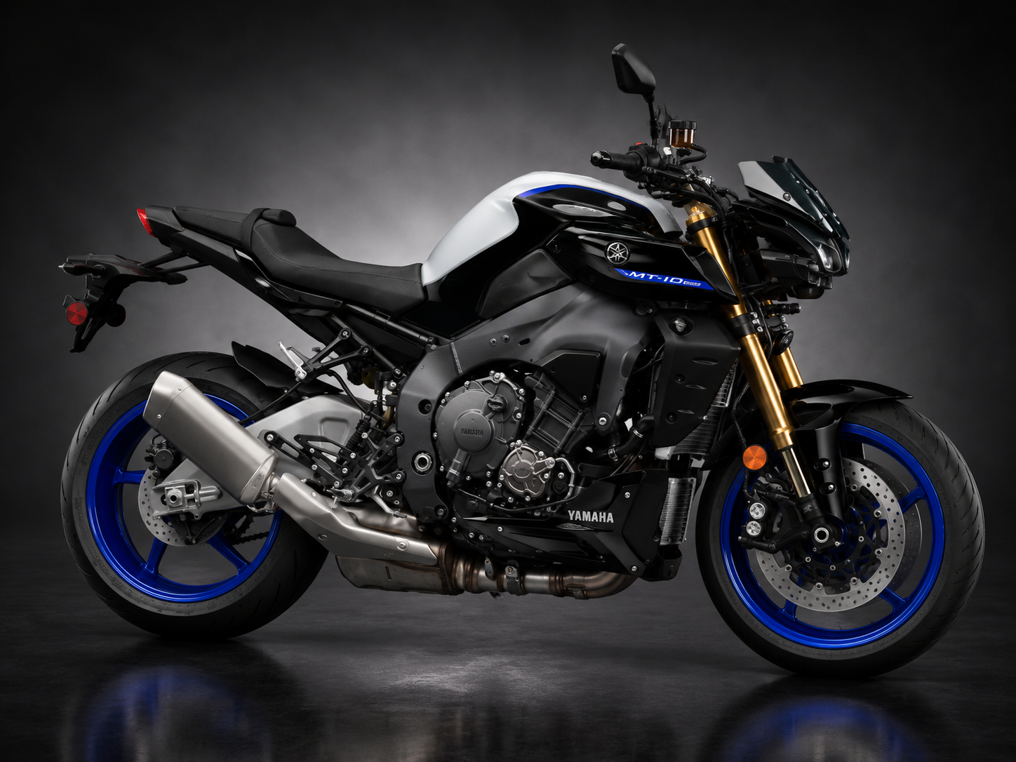 Yamaha MT-10 SP 2023 Icon Performance Motorradmodell im Maßstab 1:18