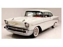 Chevrolet Bel Air Coupe White 1957 1:18 Scale Diecast Model Car – Maisto-Maisto-Diecast Model Centre