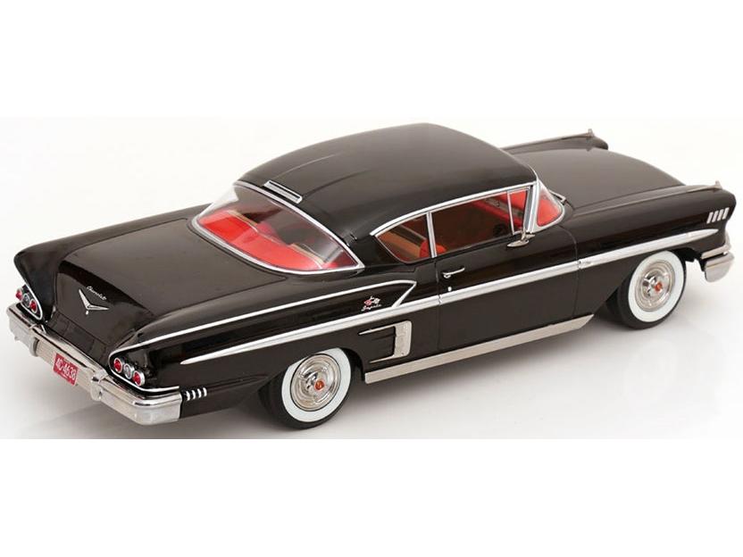 Chevrolet Bel Air Impala Coupe 1958 Black 1:18 Scale Diecast Car – KK Scale-KK Scale-Diecast Model Centre