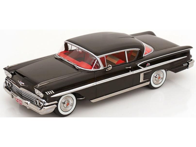 Chevrolet Bel Air Impala Coupe 1958 Black 1:18 Scale Diecast Car – KK Scale-KK Scale-Diecast Model Centre