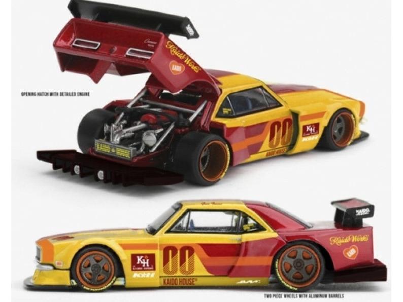 Chevrolet Camaro Kaido Racing Team V1 1:64 Scale Diecast Car – MINI GT-MINI GT-Diecast Model Centre