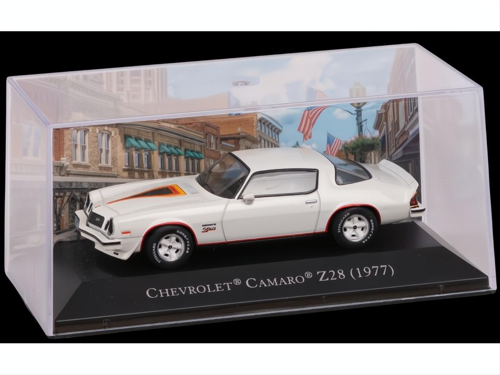 Chevrolet Camaro Z28 White1977 1:43 Scale Unbranded Diecast Model Car-Unbranded-Diecast Model Centre