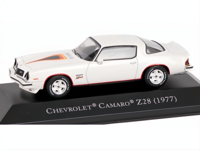 Chevrolet Camaro Z28 White1977 1:43 Scale Unbranded Diecast Model Car-Unbranded-Diecast Model Centre