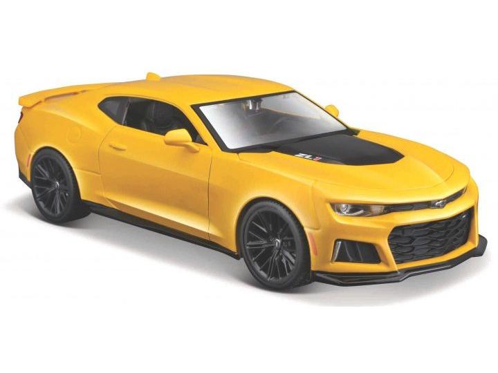 Chevrolet Camaro ZL1 2017 Yellow 1:24 Scale Diecast Model Car – Maisto-Maisto-Diecast Model Centre