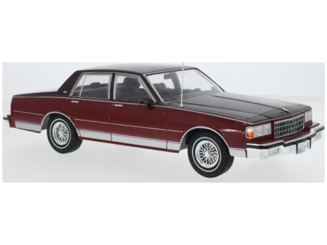 Chevrolet Caprice 1987 Metallic Red + Metallic Dark Red 1:18 Scale Diecast Model Car Group-Model Car Group-Diecast Model Centre