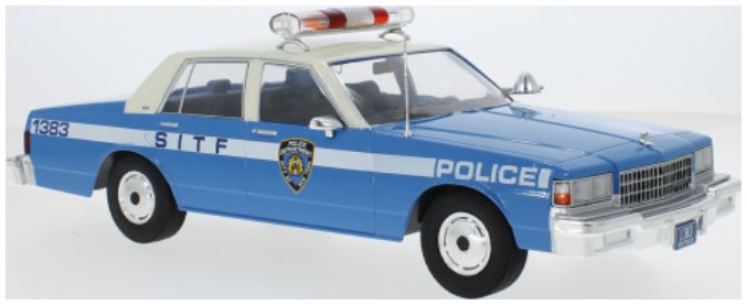 Chevrolet Caprice 1987 NYPD - 1:18 Model Car Group MCG 18360