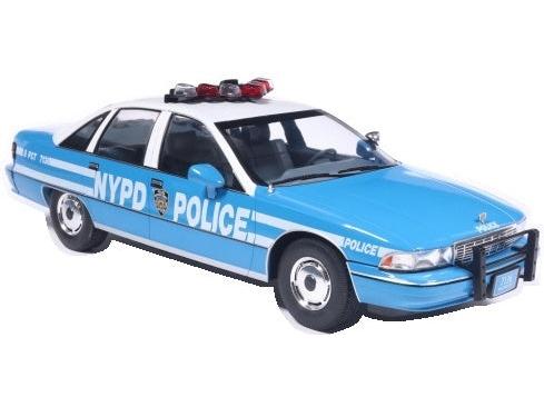 Chevrolet Caprice 1991 NYPD 1:18 Scale Diecast Car – Model Car Group-Model Car Group-Diecast Model Centre