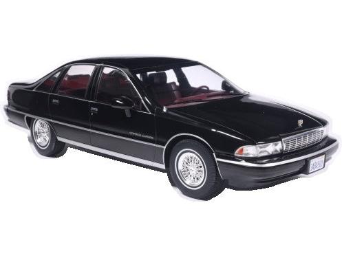 Chevrolet Caprice Black 1991 1:18 Scale Diecast Car – Model Car Group-Model Car Group-Diecast Model Centre