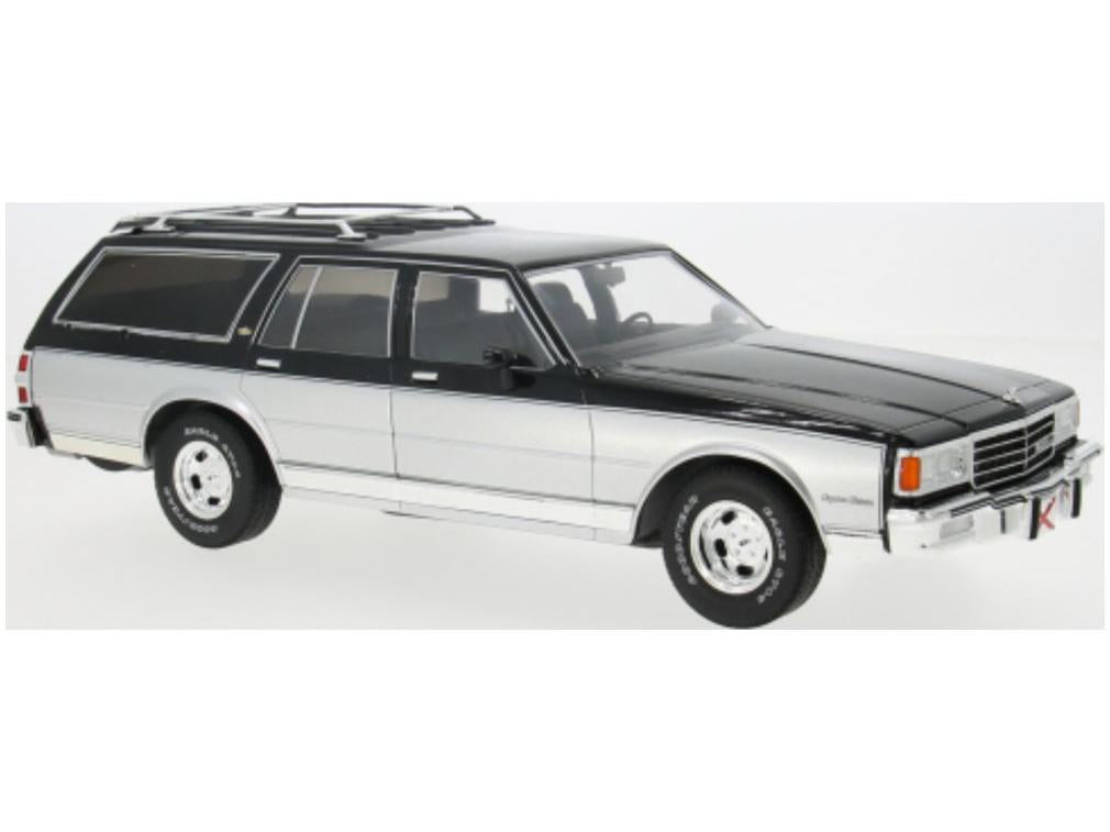 Chevrolet Caprice Estate Wagon Silver/Grey 1985 1:18 Scale Diecast Model Car – Model Car Group-Model Car Group-Diecast Model Centre