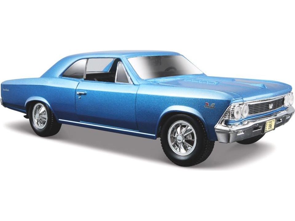 Chevrolet Chevelle SS 396 Blue 1:24 Scale Diecast Car – Maisto-Maisto-Diecast Model Centre