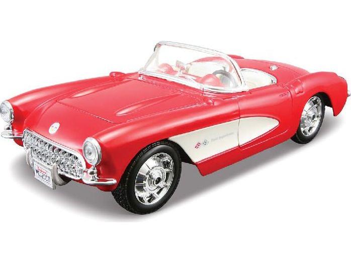 Chevrolet Corvette 1957 Metal Kit 1:24 Scale Maisto-Maisto-Diecast Model Centre