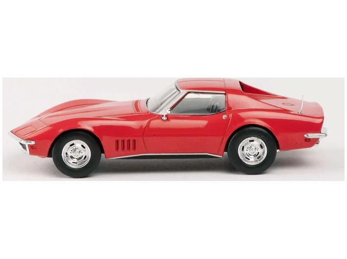 Chevrolet Corvette C3 1968 Red 1:43 Scale Diecast Model-Unbranded-Diecast Model Centre