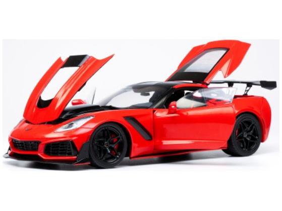 Chevrolet Corvette C7 ZR1 Red 2019 1:18 Scale IXO Diecast Model Car-IXO-Diecast Model Centre