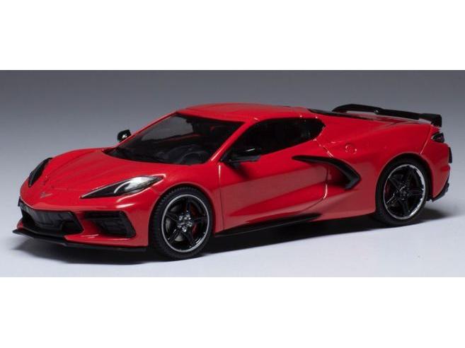 Chevrolet Corvette C8 Red 2020 1:43 Scale IXO Diecast Model Car-IXO-Diecast Model Centre