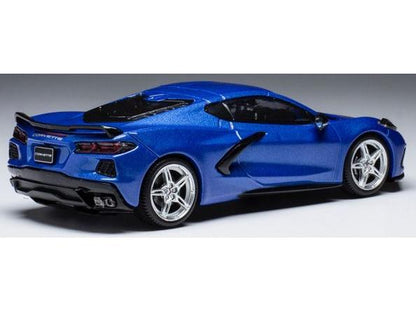 Chevrolet Corvette (C8) Stingray Metallic Blue 2020 1:43 Scale IXO Diecast Model Car-IXO-Diecast Model Centre