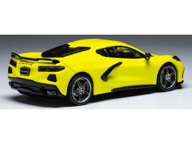 Chevrolet Corvette C8 Yellow 2020 1:43 Scale IXO Diecast Model Car-IXO-Diecast Model Centre