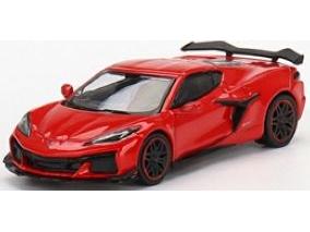 Chevrolet Corvette Z06 2023 Torch Red LHD 1:64 Scale MINI GT Diecast Model-MINI GT-Diecast Model Centre