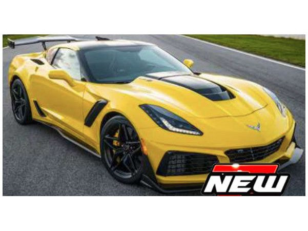 Chevrolet Corvette ZR1 yellow - 1:18 Scale Model Car-Maisto-Diecast Model Centre