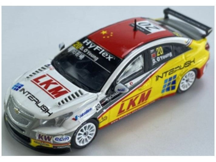 Chevrolet Cruze WTCC Macau 2012 #20 Darryl O'Young - 1:64 Scale Model Car-Pop Race-Diecast Model Centre