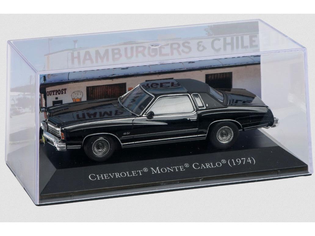 Chevrolet Monte Carlo Black 1974 1:43 Scale Unbranded Diecast Model Car-Unbranded-Diecast Model Centre