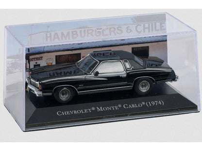 Chevrolet Monte Carlo Black 1974 1:43 Scale Unbranded Diecast Model Car-Unbranded-Diecast Model Centre