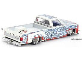 Chevrolet Silverado Dually on Fire V2 - 1:64 Scale Model Pickup-MINI GT-Diecast Model Centre