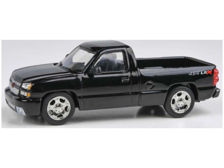 Chevrolet Silverado Single Cab Onyx Black 2006 1:64 Scale Paragon Diecast Model Car-Paragon-Diecast Model Centre