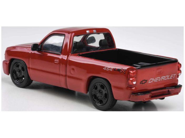 Chevrolet Silverado Single Cab Victory Red 2006 1:64 Scale Paragon Diecast Model Car-Paragon-Diecast Model Centre