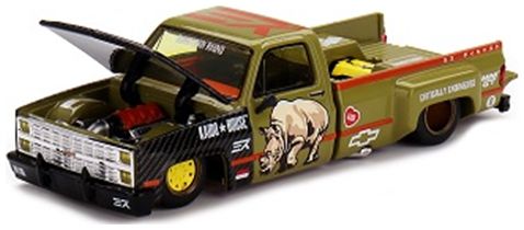 Chevrolet Silverado Sumatran Rhino Kaido X Mizu Diecast 1:64 Scale MINI GT Diecast Model-MINI GT-Diecast Model Centre