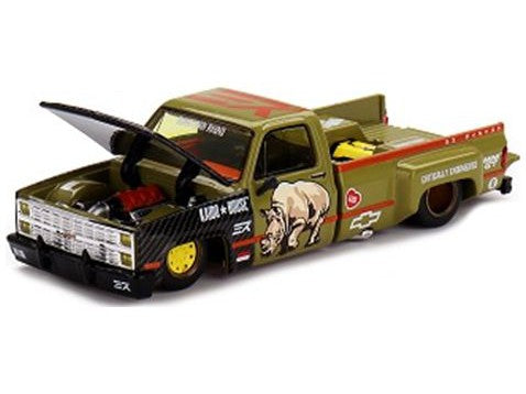 Chevrolet Silverado Sumatran Rhino Kaido X Mizu Diecast - 1:64 Scale Model Pickup-MINI GT-Diecast Model Centre