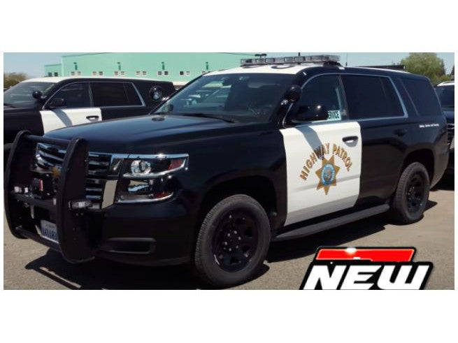 Chevrolet Tahoe 2021 Highway Patrol - 1:24 Scale Model Police Car-Maisto-Diecast Model Centre