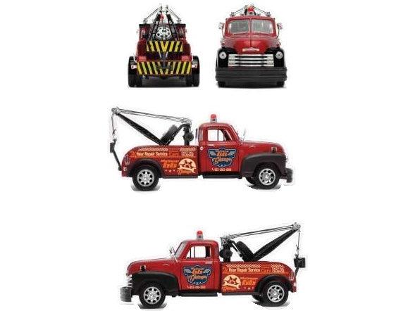 Chevrolet Tow Truck 1953 Red 1:24 Scale Diecast Truck – Welly-Welly-Diecast Model Centre